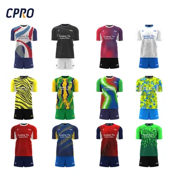High Quality Structured Retro Soccer Jersey Custom Jacquard Fabric Sublimated T-Shirts for Training Automated Cutting Top Style football set