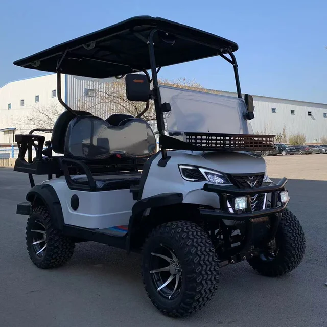 Chinese 6 Seater Electric Golf Carts Cheap Prices Buggy Car for Sale Mini Occasion Philippines Solar Panels Golf Cart