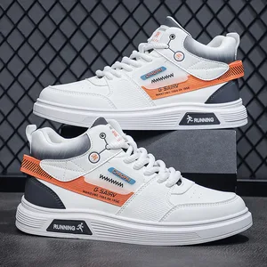 Autumn New High Top Men's Board Shoes Korean Casual Shoes Versatile and Trendy High Quality Shoes Casual Canvas Sneakers