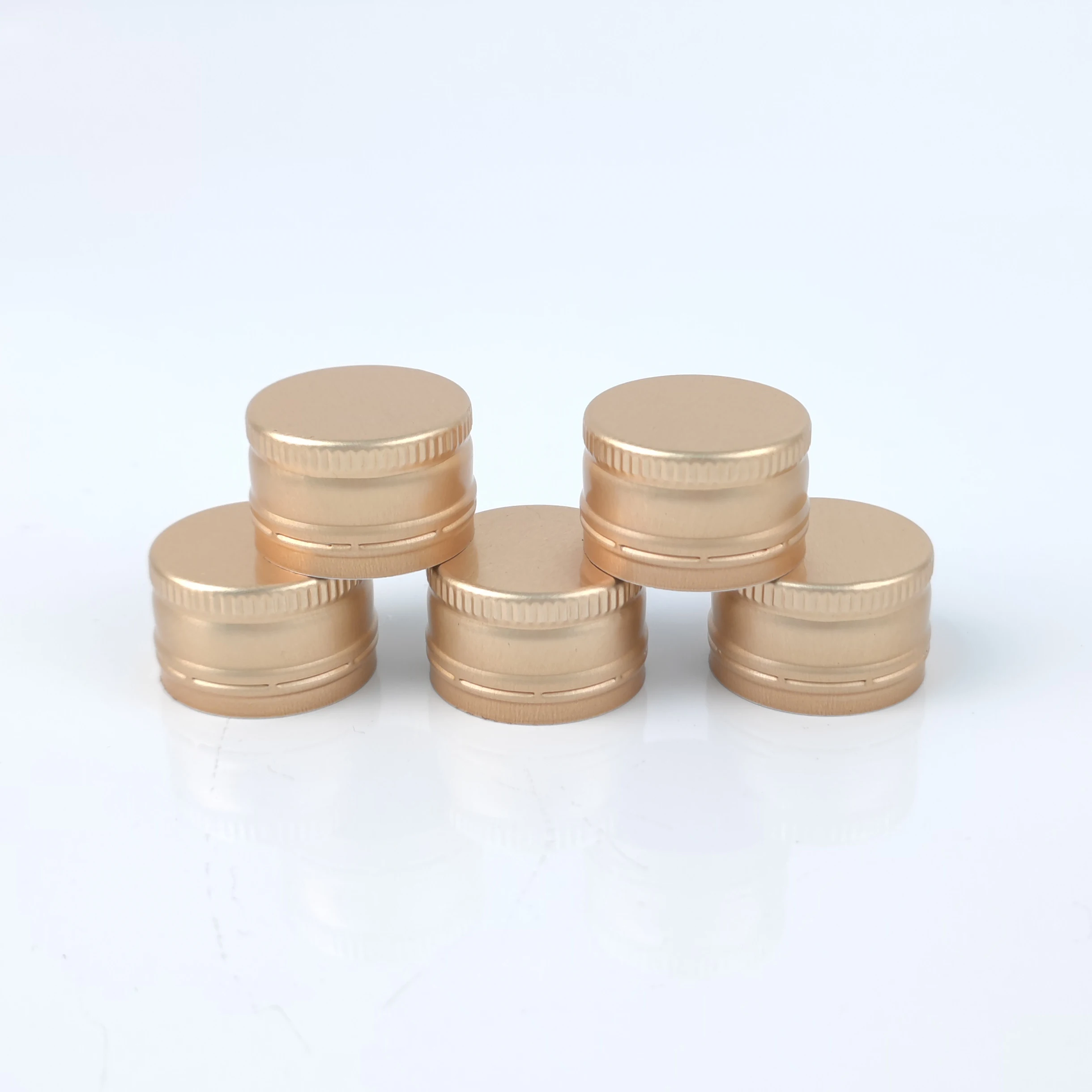22mm Silver Gold ROPP Aluminum Screw Cap 28mm Ropp Top Screw Metal Lids ...