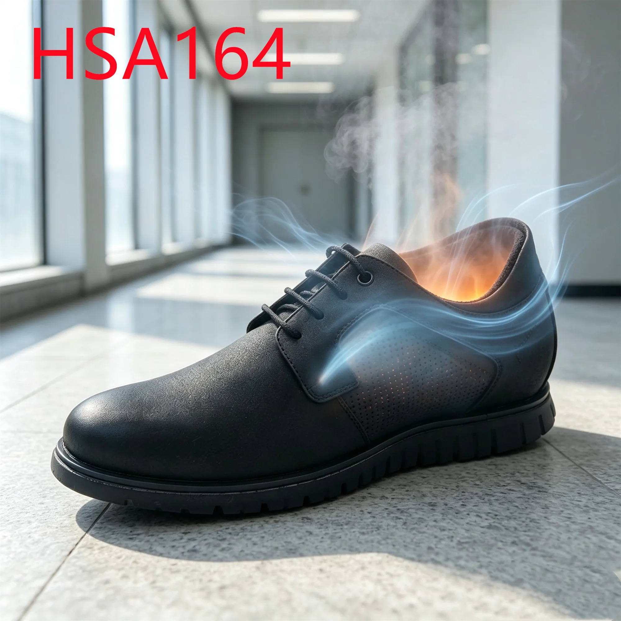 HY,Conference Event Best Nubuck Leather Hua Singh Men Leather Shoes Gala Dinner Easy Clean Anti-Odor Fashion Uniform ShoesHSA164