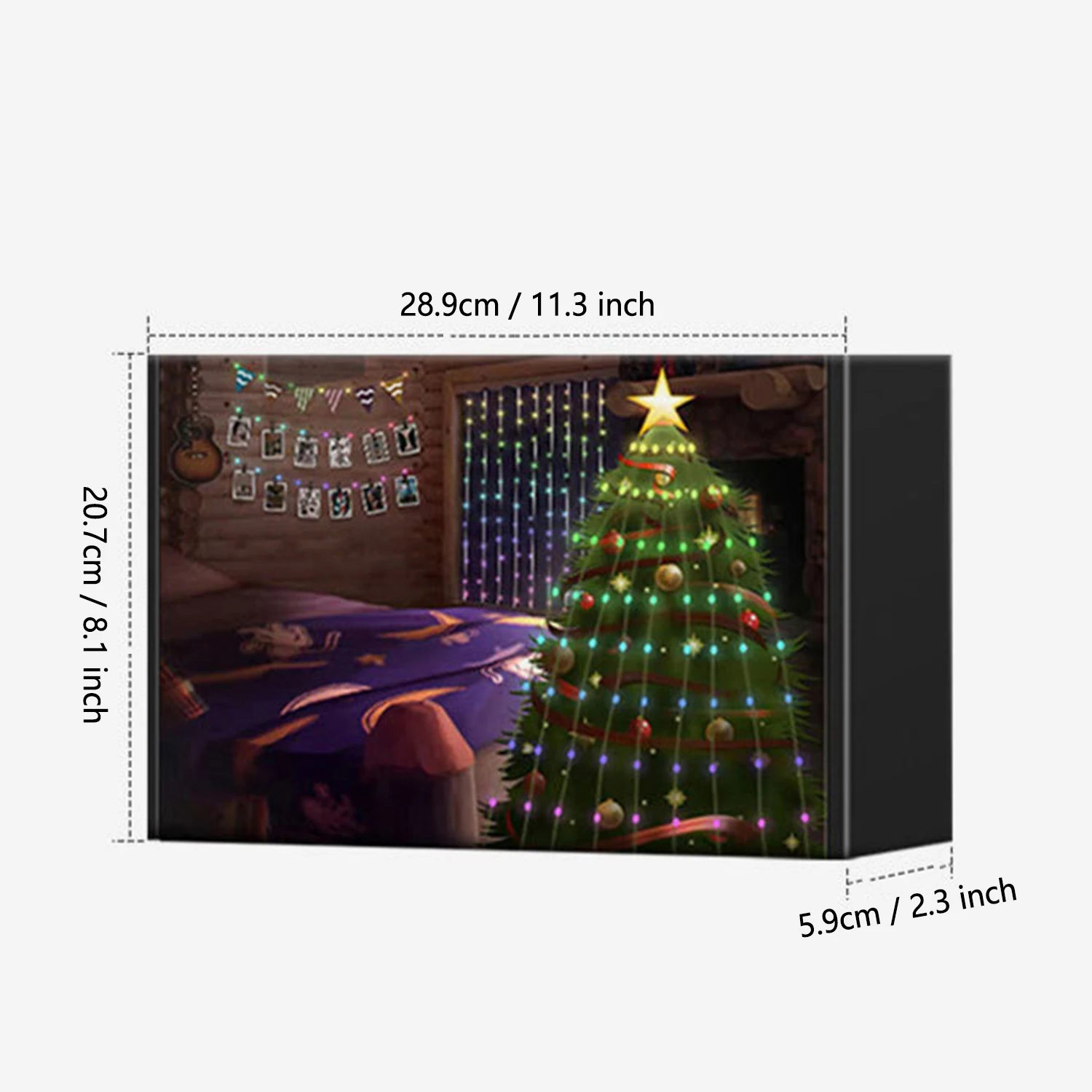 Holiday Lighting Xmas Decoration Smart Christmas Tree Lights Controlled