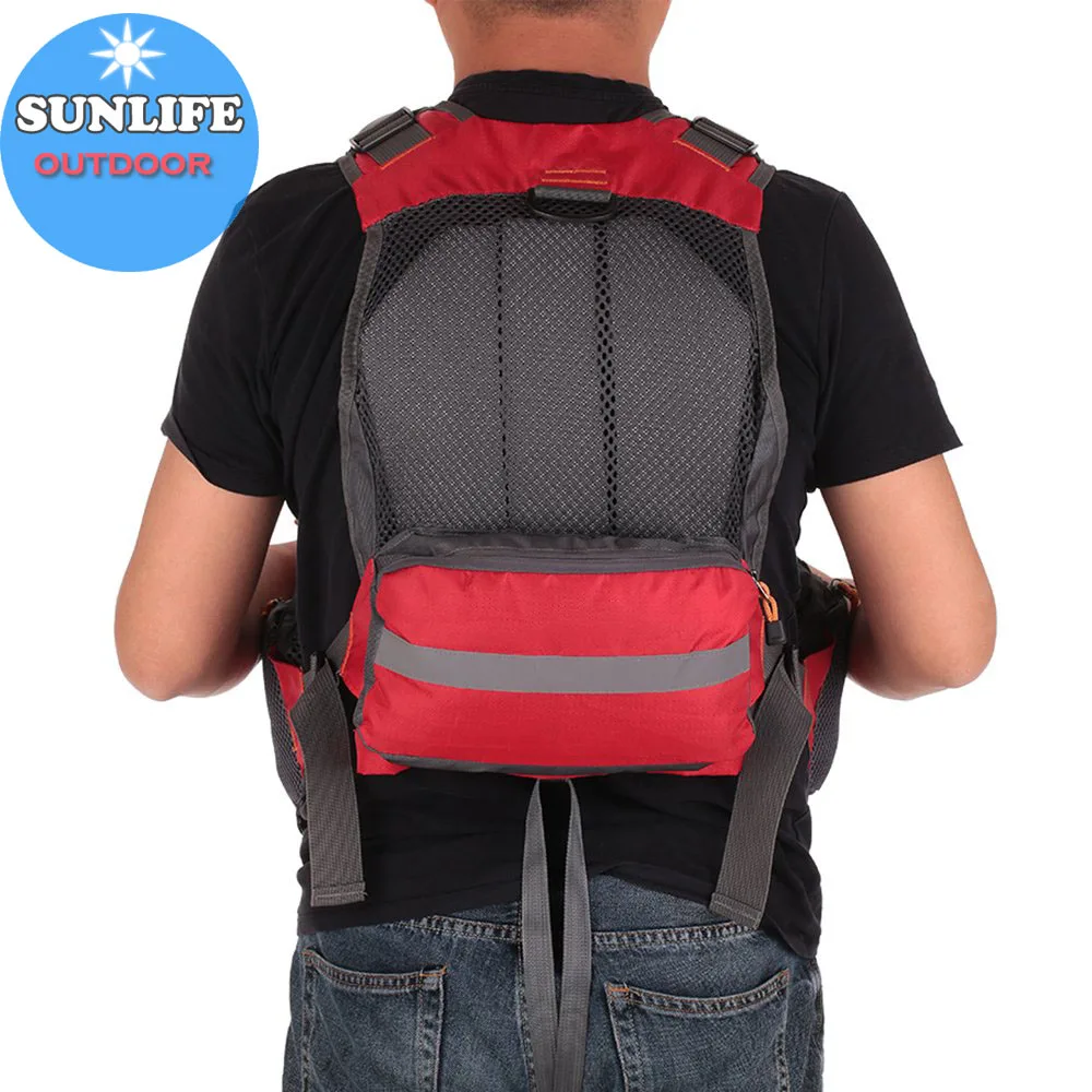 2022  Life Jacket Multi-function Boat Life Vest Kayak Fishing Clothing Quick Drying Fishing Clothes Safety Life Jacket