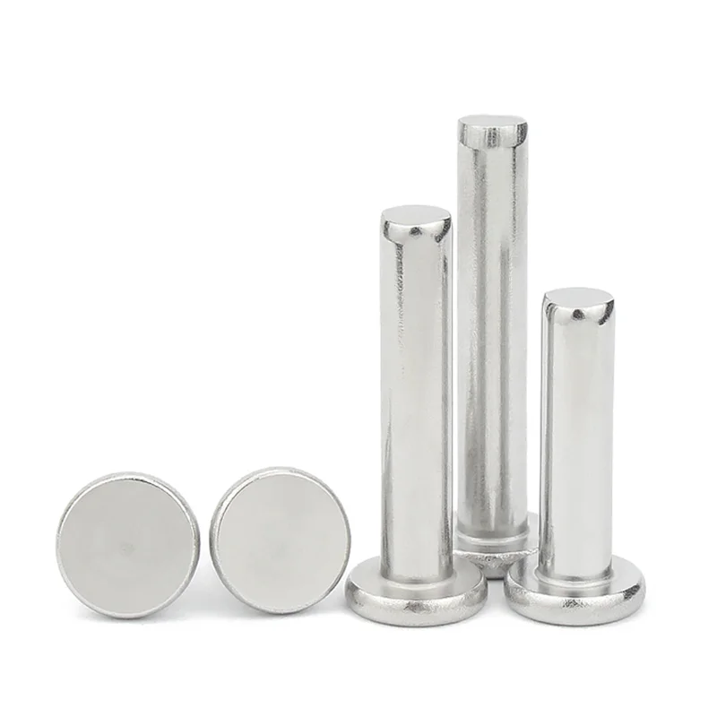 Din7338 Gr4.8/8.8/10.9/12.9 3-10mm Zinc Galvanized Hdgi Solid Rivet ...