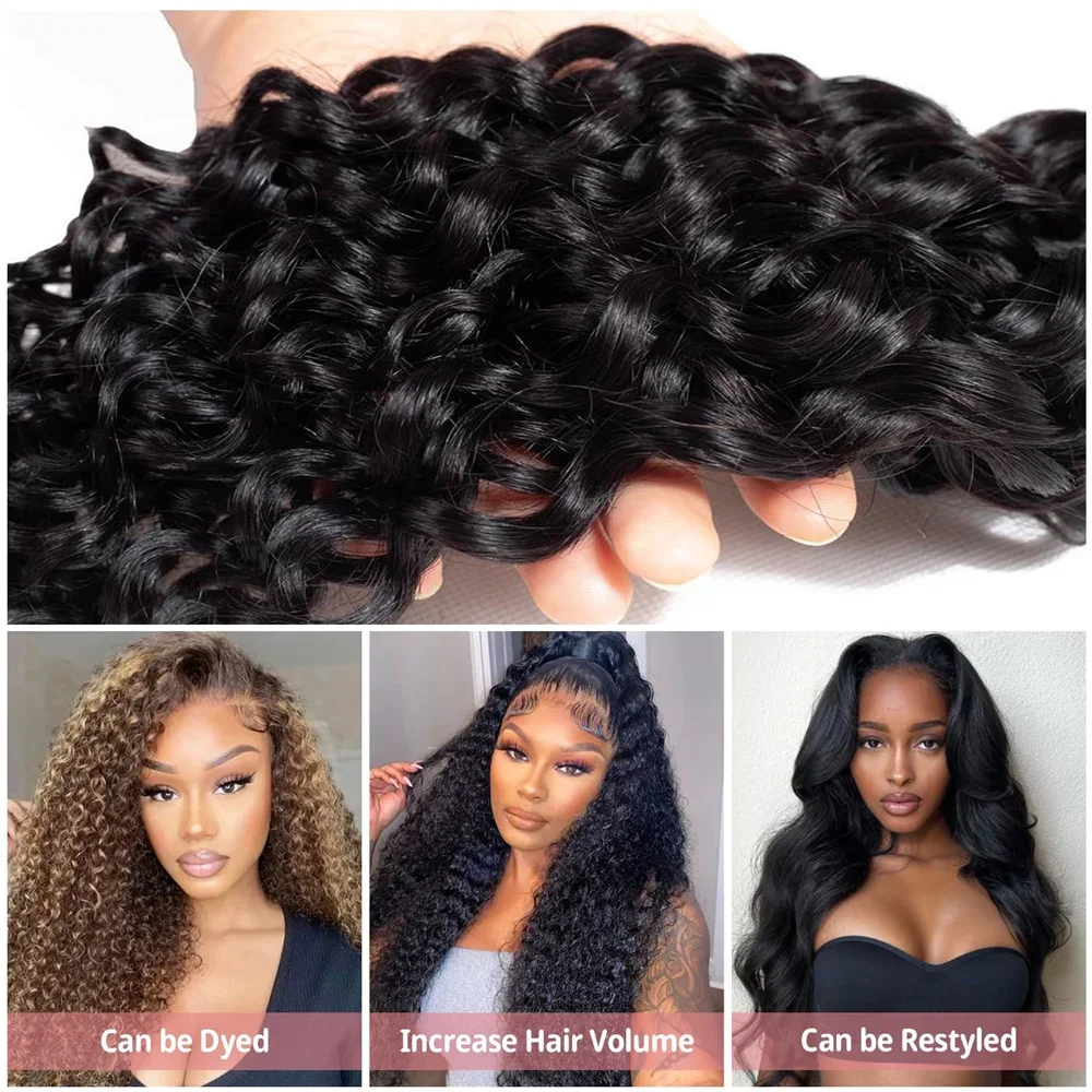 Raw Indian Kinky Curly 3 4 Bundle Tilbud 100 Remy Human Hair Bundles 8-32 Inch Natural Hair Extension Jerry Curl_voghion.com