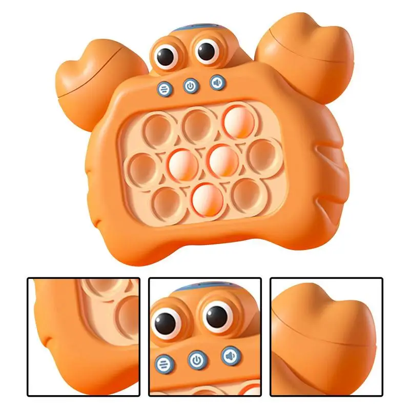 Bubble Poppers Fidget Toy Pop Game Light Up Fidgets Toy Fun Handheld