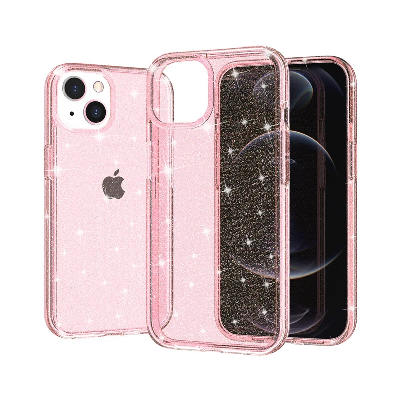 phone accessories 2023 Terminator Glitter Phone Case For iPhone 15 Pro Max 14 13 12 Pro Drop-Resistant Hard PC Protective Cover