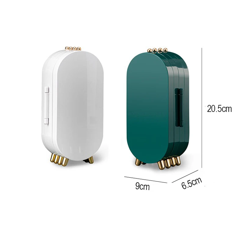 Factory wholesale Jewelry Storage Box Earring Necklace Hand Jewelry Box Home Multi functional Folding Portable Display Stand