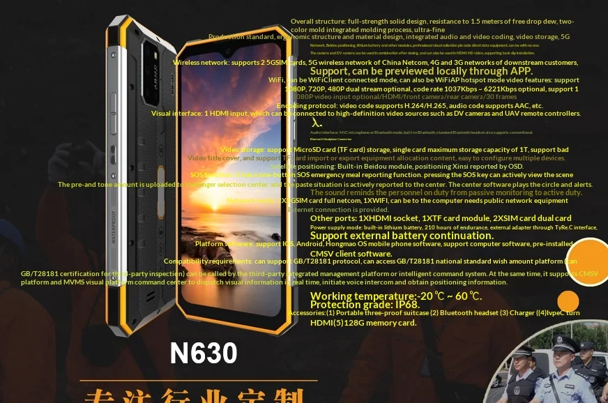 N630 ポータブル 5G ワイヤレスビデオトランスミッターミニウェアラブルナイトビジョン広角ライブストリーミングデバイス長距離 HD ビデオ