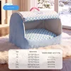 Dachshund little home drawer pet house-blue