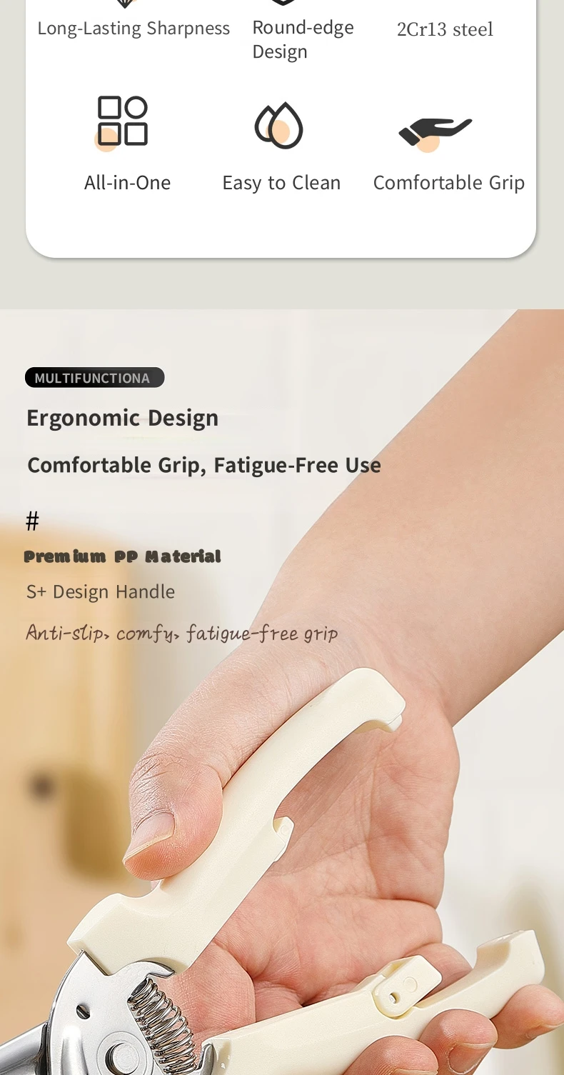 Fridge storage kitchen scissors