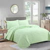 Pale green palm leaves