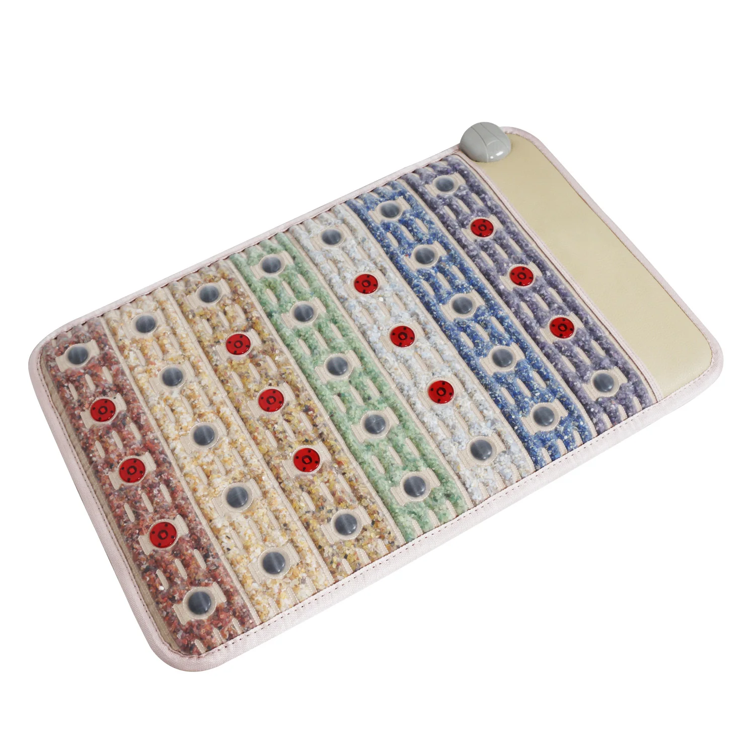 Terahertz Rainbow Mattress Infrared Red Light Therapy Photon 7 Gem Stone Schumann Wave PEMF Amethyst Mat