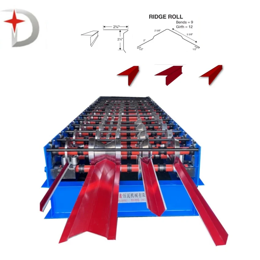 4 Profile  Metal Roofing Trim Profile Drip Edge Roll Forming Machine for America