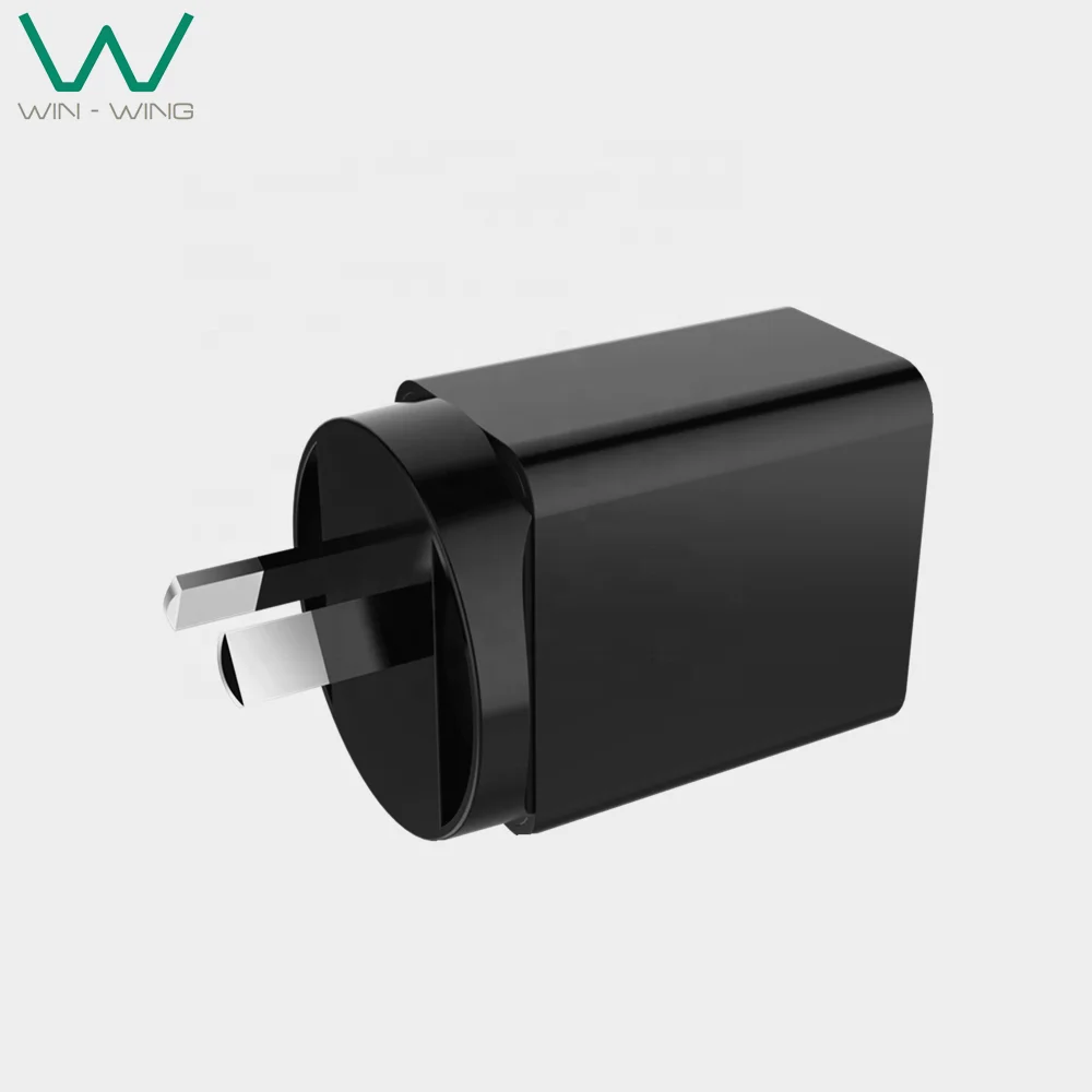 Usb Uk Plug Wall Charger QC 3.0 5V/9V/12V 18W USB Charger US EU AUS UK PLUG