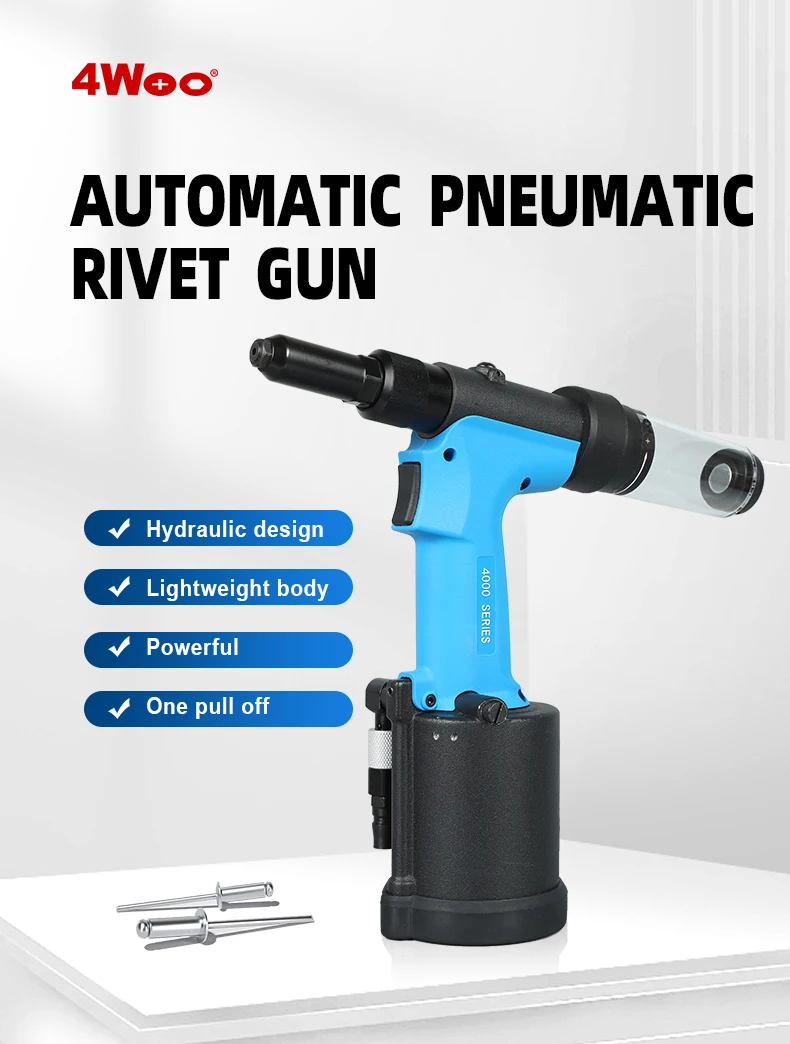 Air Rivet Gun Bit Pneumatic Air Rivet Gun - Efficient Riveting Tool RL-4000MV