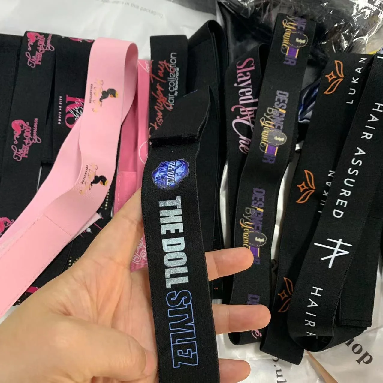 Регулируемая фронтальная рассекающая эластичная повязка на голову для волос парика щетка шелковые повязки париков