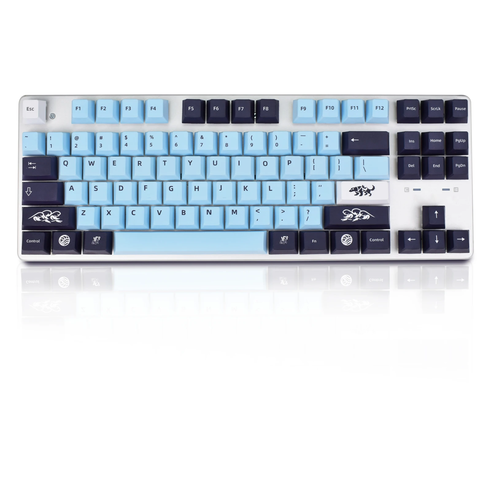 132 Keys GMK Mizu Keycap Set Cherry online Profile PBT Keycaps Keycap for Mechanical Keyboards