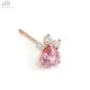 18K Rose Gold Pink Sapphire