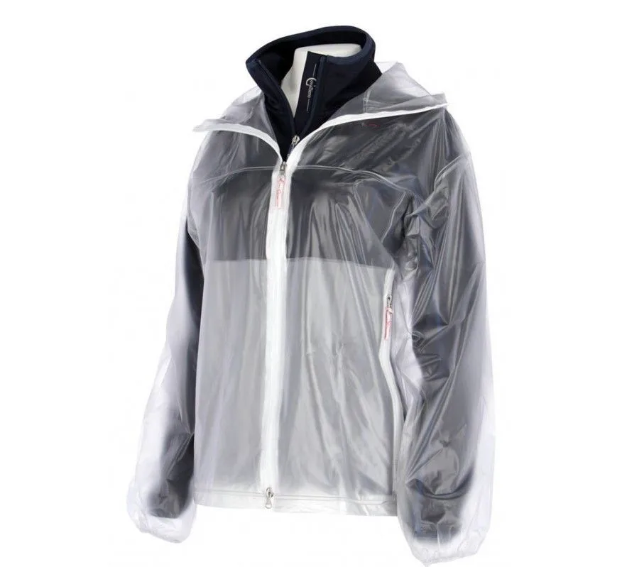 Giacca Antipioggia Uomo Lunga Impermeabile – Cappotto Leggero Con Cappuccio E Strisce Riflettenti – Abbigliamento Da Pioggia Riutilizzabile Per Outdoor