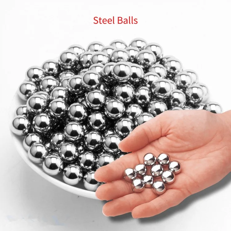 1-10 Pz OD 2mm-60mm Penetranti Sfere In Acciaio Inox Foro Passante Non Filettato Perlina di Acciaio Gioielli FAI DA TE Che Borda Sfera Rotonda accessori