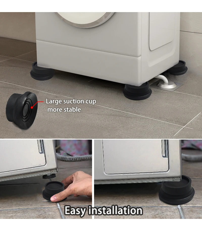 Anti Vibration Slip Damper Washing Machine Stand Shock Absorber Feet