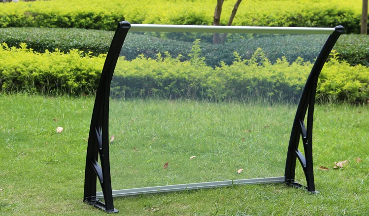 Transparent Polycarbonate Window Awning,front Door Canopy,window Shades Aluminum Bracket