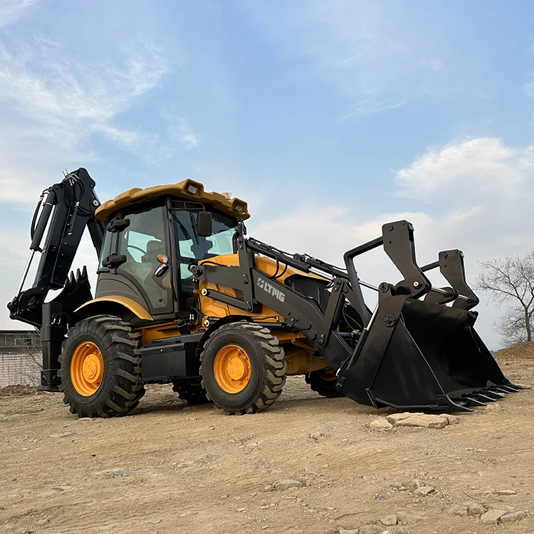 4x4 Micro Backhoe Loader - Efficient & Durable Machinery