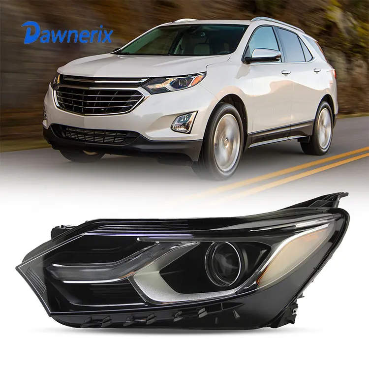 Headlight Assembly For 18-20 Chevrolet Equinox Clear Lens 1 Left ...