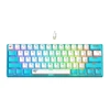 Transparent  White + Blue