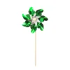 Green little windmill