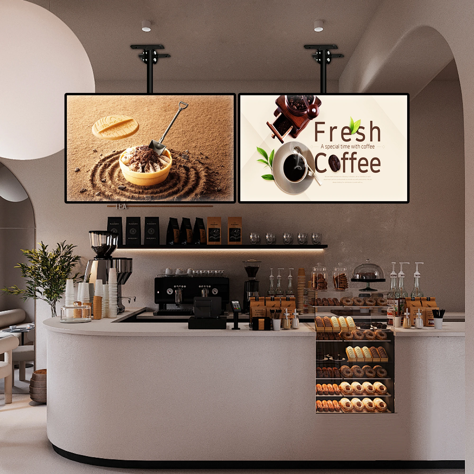 Restaurant Aluminum Frame Signage LED Light Box Display Outdoor Backlit Advertising Acrylic Light Box Sign Boards for Business