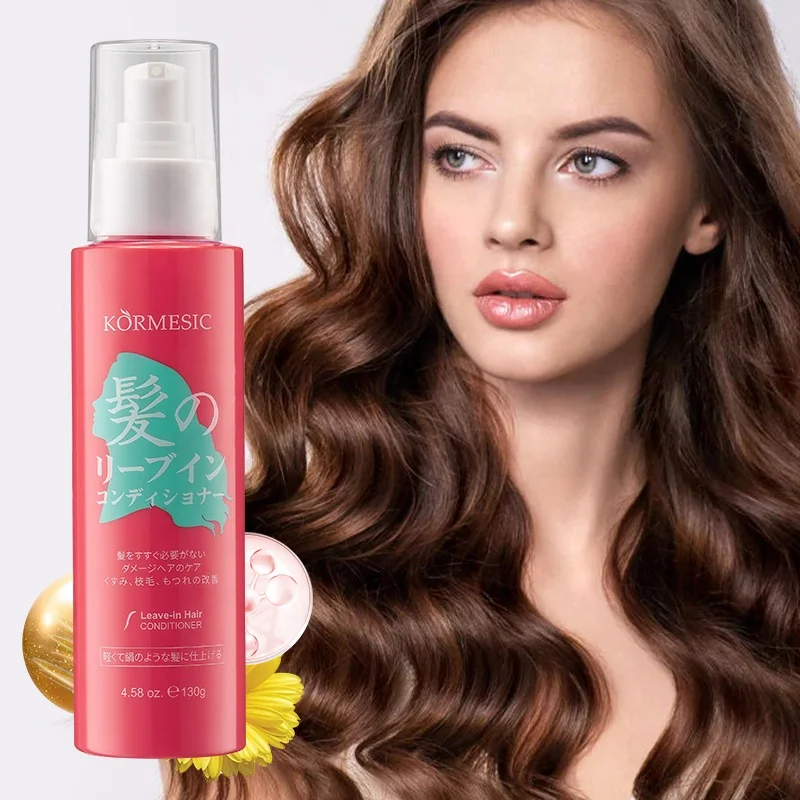 KORMESIC Private Label 130g Private Label Natural Moisturizing Anti-frizz Leave in Hair Conditioner