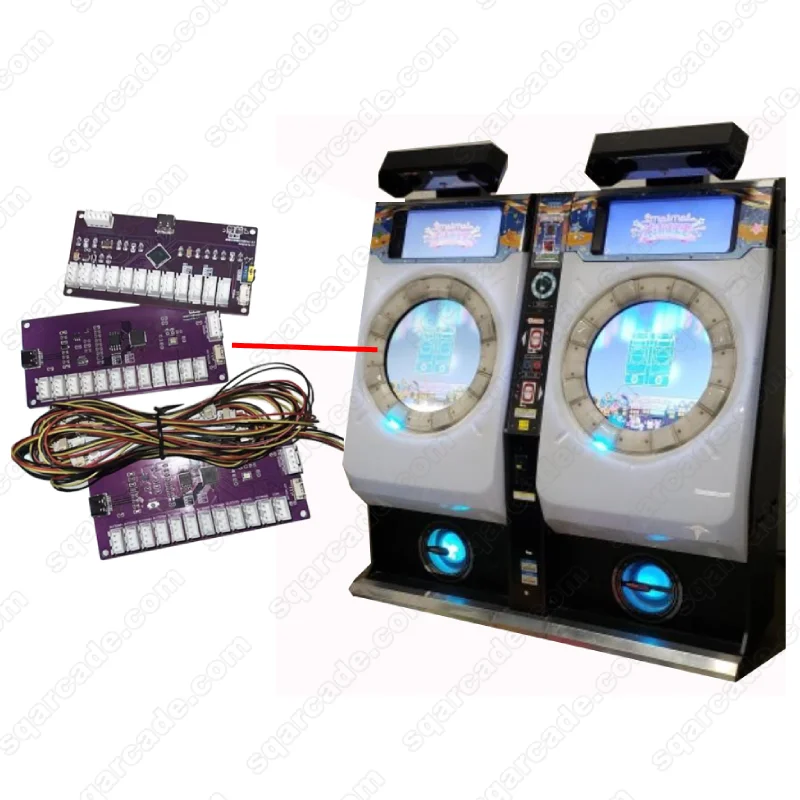 Maimai Push Button Light Board and Controller Kit for Arcade