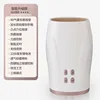 Button-upgraded airbag-wrapped massage and heat therapy