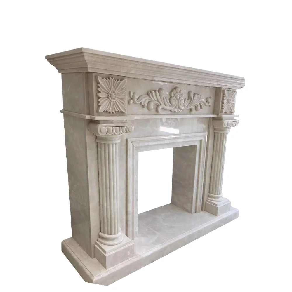 
Factory Natural Stone Mantle Fireplace Mantel Electric Fireplaces 