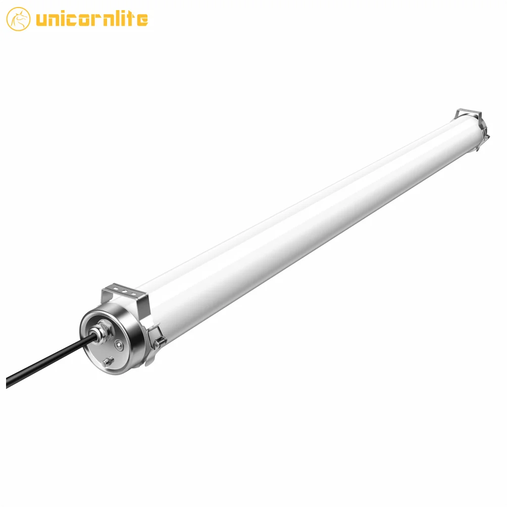 Водонепроницаемая Светодиодная трубчатая лампа Ip69K Ip67, 4 фута, 1200 мм, 36 Вт, 20 Вт, 2 фута