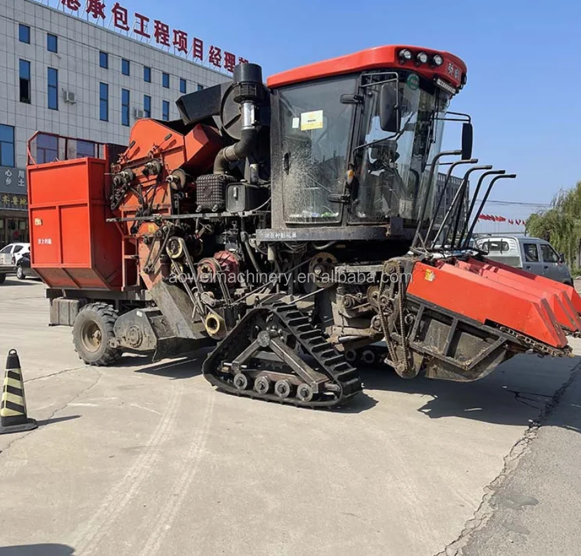 Triangle Rubber Track Crawler Chassis Wheel Undercarriage for Deere Windrower W150  Agriculture Tractor Use