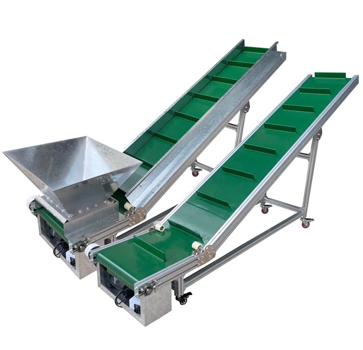 China Factory Small Conveyor Bucket Elevator Feeder Stainless Steel Food Conveyor Belt