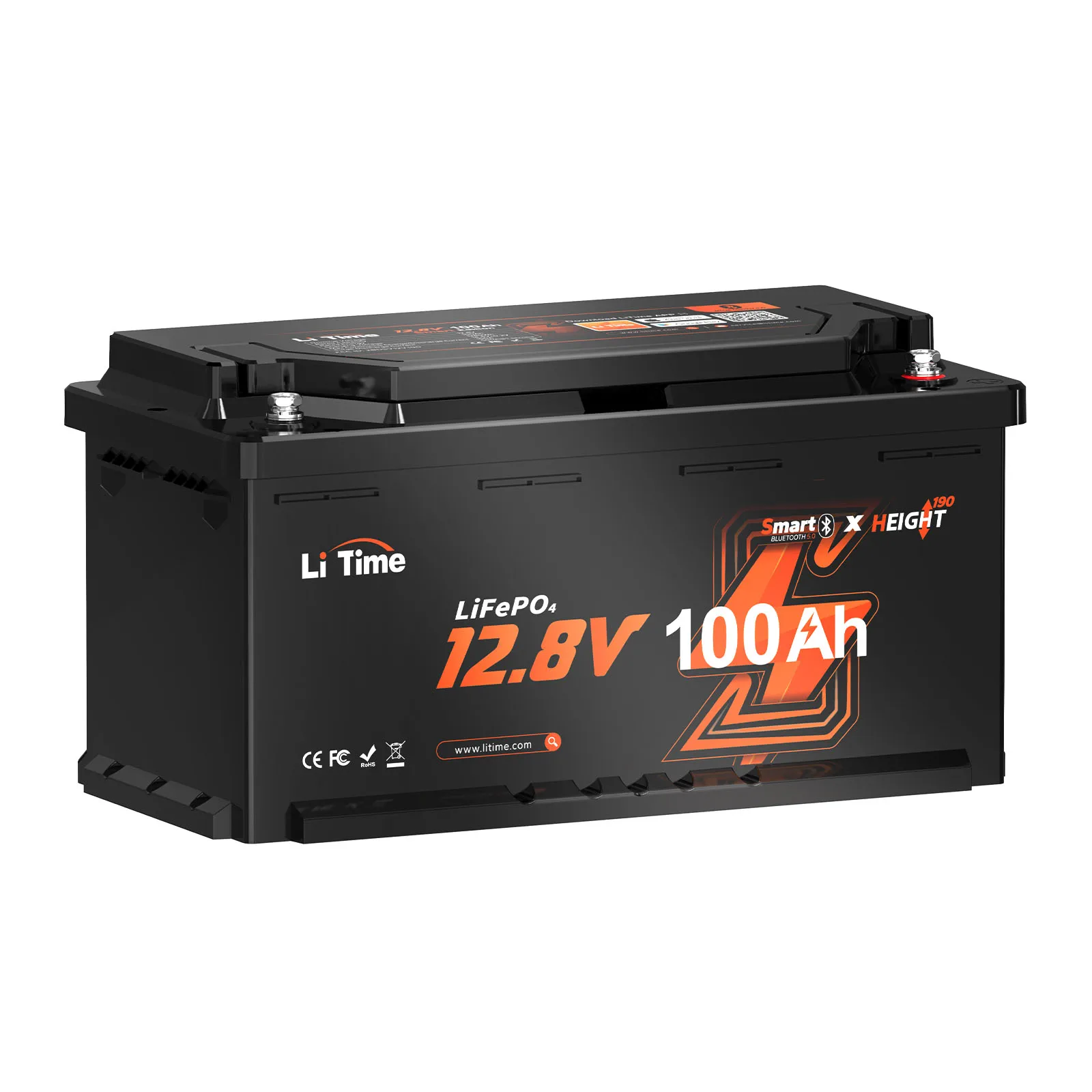 【LiTime】12V100Ah Amazon.com: Litime 12V 100Ah Trolling Motor LiFePO4 Battery (Group