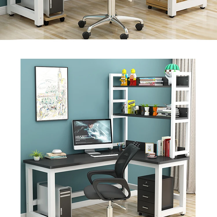 China Professional Manufacture Home Office Organizer Workstation Luxury Office Desk Wood