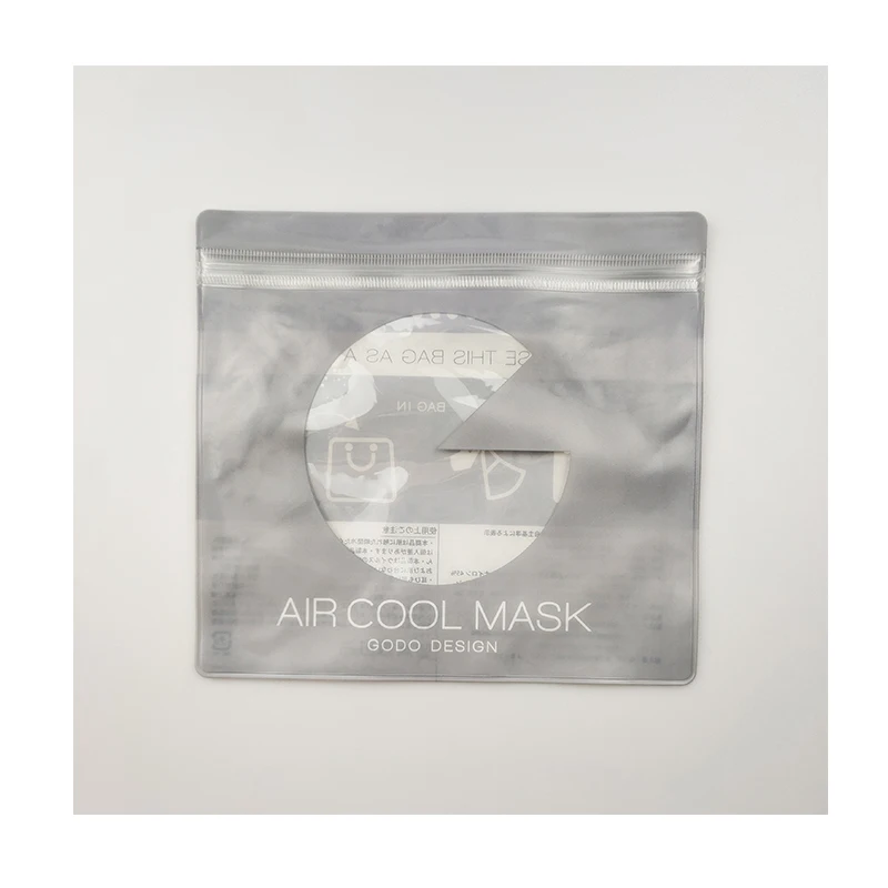 Portable plastic transparent PVC storage bag Disposable dustproof protection zip bag