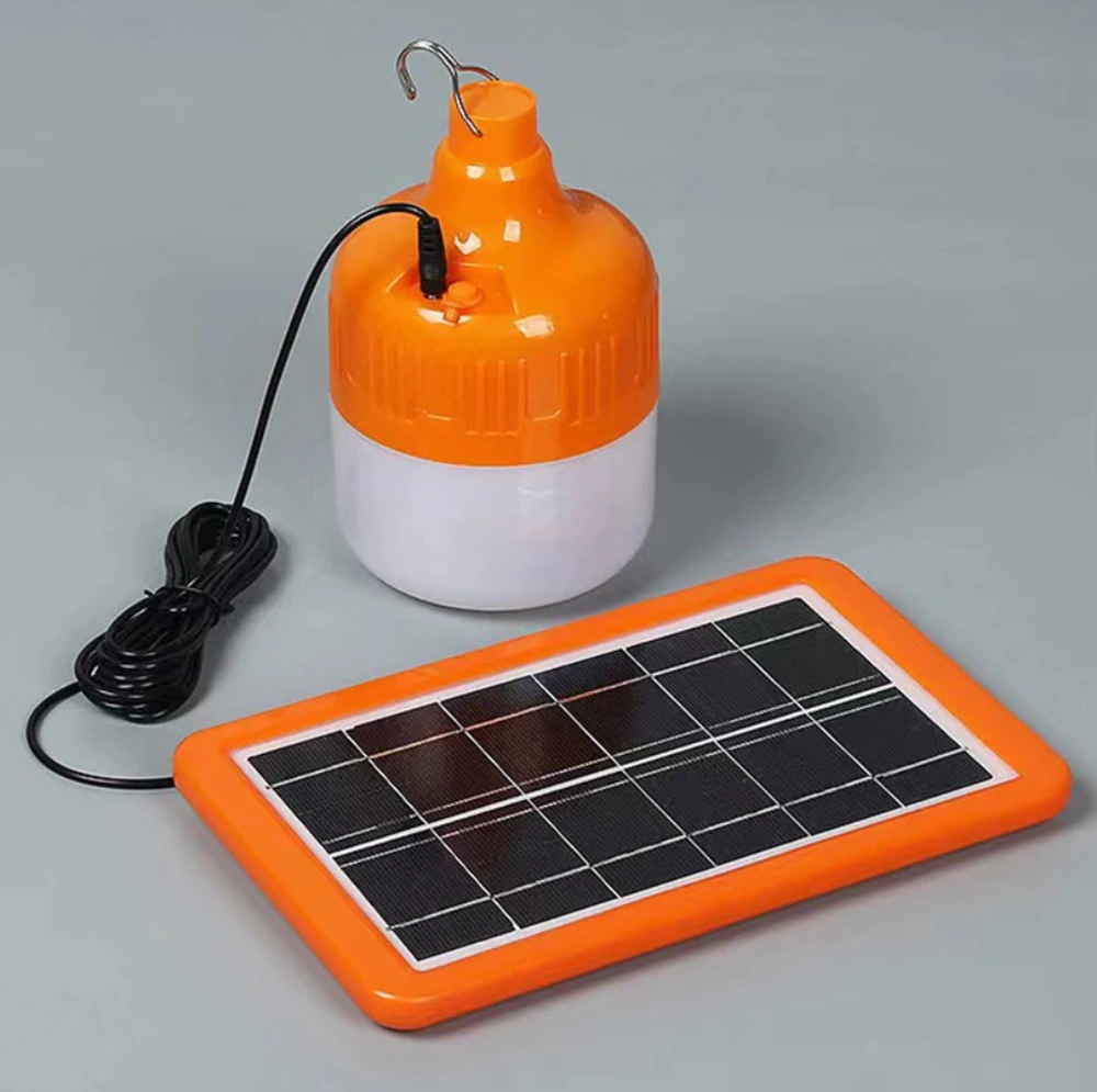 LED Solar Outdoor Waterproof Camping Tent Light Bulb