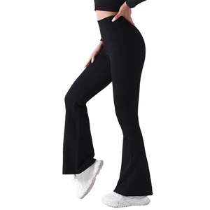 Women's High Waist Casual Sport Yoga Wide Leg Pant Plus Size Fashion Print Seamless Elastic Waist Made of Spandex/Nylon