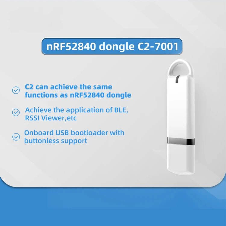 Wireless Usb Dongle C2 Nrf52840 Usb Dongle With The Nrf Connect - Buy ...