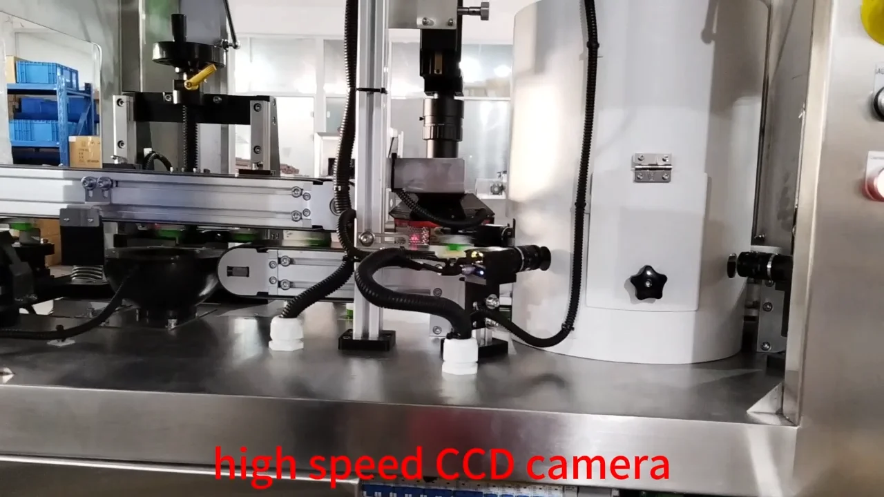 Plastic Screw Cap Visual Inspection Machine With Air Compressor Supply ...