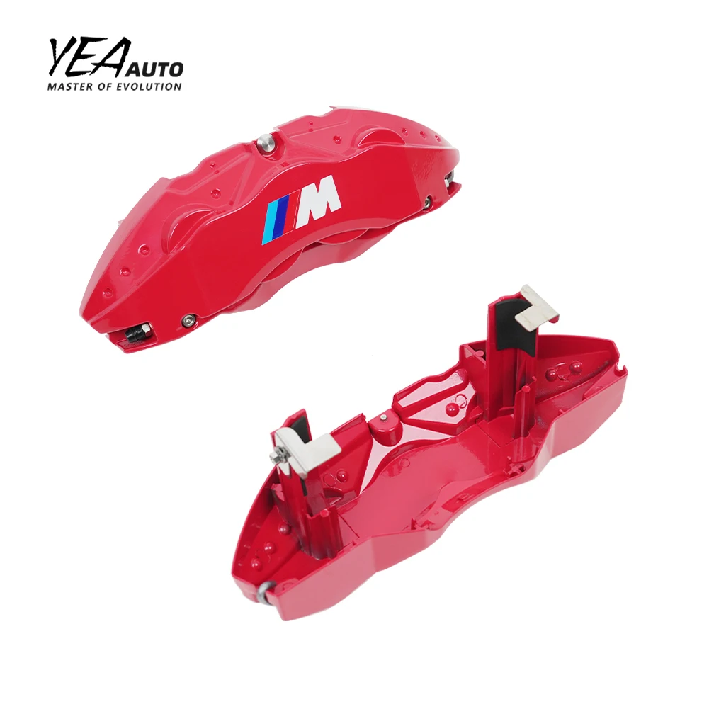 Car brake caliper protect 4pcs auto brake system for BMW G20 F30 G30 F10 G01 F25 G05 car calipers brake cover with logo sticker