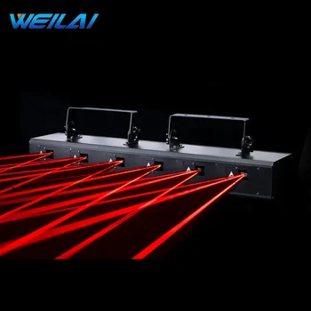 Full color animation laser light 6eye 2W rgb laser animation dmx laser lights for night club