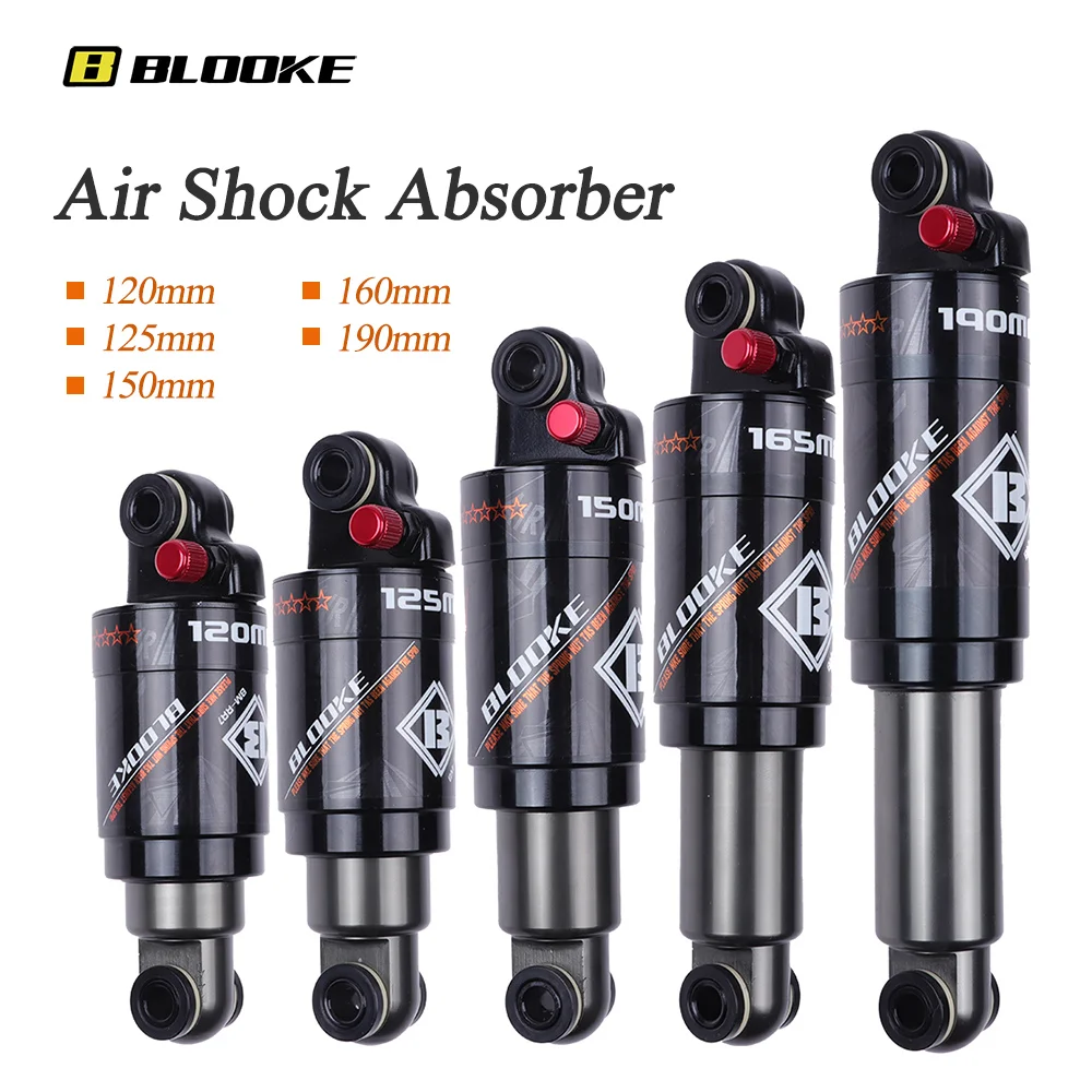 Blooke Mtb Bike Rear Suspension Adjustment Air Pressure Bicycle Rear