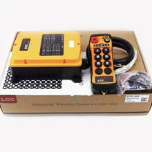 Long distance 6-way switch 433mhz transmit Remote controller for light boxes Industrial Equipment Overhead Crane Remote Control